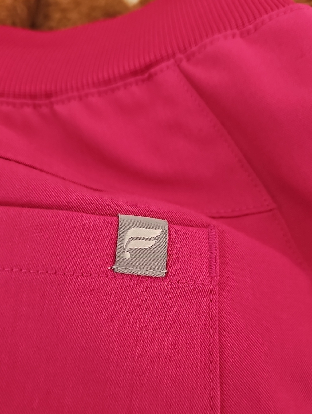 Fabletics Bright Pink Women's Scrub Pants - Picture 5 of 6